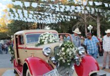 Celebran la XV Escenificación de la Boda de Luz Corral y Francisco Villa