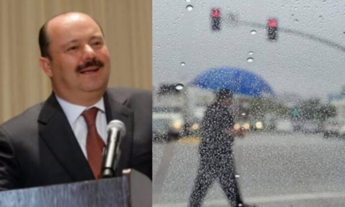 César Duarte lluvia