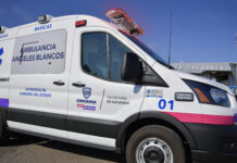 Ángeles Blancos auxilian a mujer a dar a luz en Caseta Sacramento