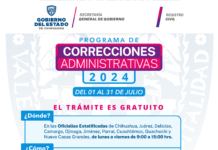 Invitan a aprovechar el “Programa de Correcciones Administrativas 2024”