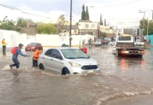 Atendieron diversas afectaciones por las lluvias de este martes