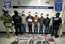Aseguran a 102 generadores de violencia del 19 al 25 de agosto