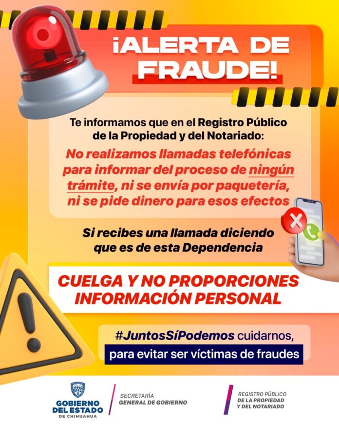 alerta fraude