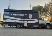 Centro de Mando Móvil de la Policía Municipal: equipado para brindar seguridad en cualquier punto de la ciudad