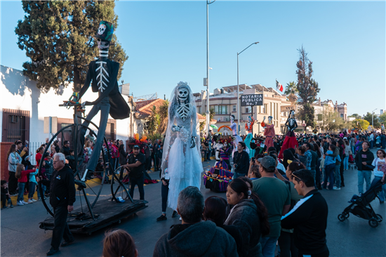 desfile día de muertos