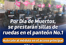 Prestará Municipio sillas de ruedas en Panteón Municipal 1 por Día de Muertos