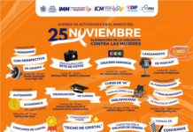 Anuncian actividades por el Día Internacional de la Eliminación de la Violencia contra las Mujeres