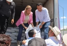 Maru Campos envía 90 toneladas de maíz y frijol para apoyar a familias de la sierra en Guachochi