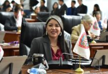 Rumbo al 8M, comparte Nancy La China Frías avances en seguridad, justicia y derechos