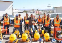 Invierte Estado más de 45.5 MDP en equipo y uniformes para trabajadores de la SCOP