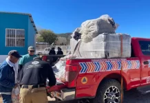 Reciben 180 familias de la Sierra Tarahumara apoyos emergentes tras primera Tormenta Invernal