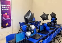 Benefician a 414 estudiantes de la Primaria Frida Kahlo con inauguración de aula de medios