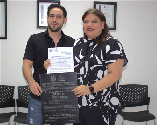 placa de aforo