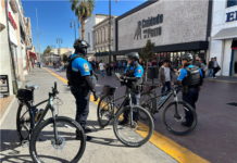 Refuerza Policía Municipal vigilancia en Centro de la ciudad por afluencia de visitantes