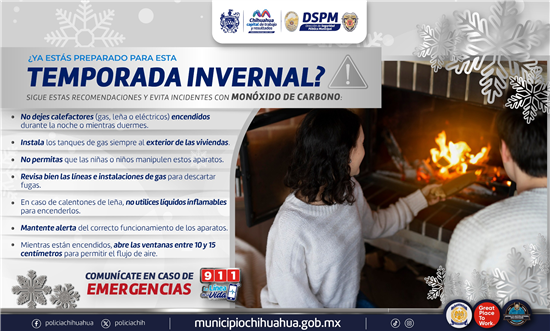 temporada invernal precauciones