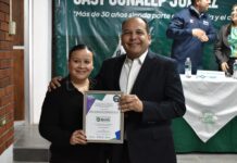 Entrega CAST Conalep Juárez constancias de capacitación a 120 trabajadores