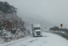 Cierran tramos carreteros Janos-Agua Prieta y Janos-Ascensión por Tormenta Invernal