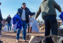 Sigue apoyando Desarrollo Humano y Educación de Municipio a zonas vulnerables por bajas temperaturas