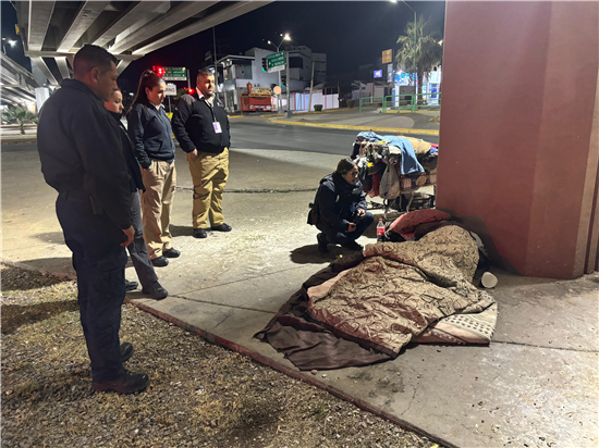 policia frío