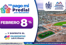 Aprovecha últimos días del descuento del 8 por ciento en el pago del Predial