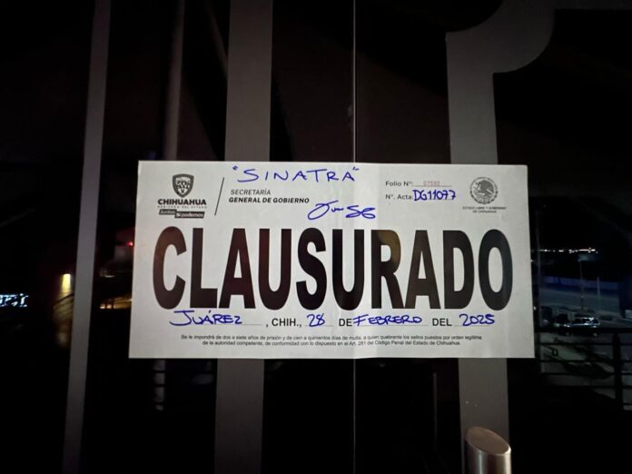 clausurado estatal