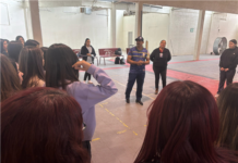 Instruyen Policías Municipales estudiantes de Bachilleres en defensa personal y violencia de género