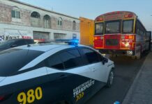 Dirección de Transporte realiza operativo de inspección de unidades de transporte público de pasajeros