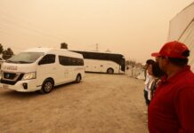 Recibe el Presidente Pérez Cuéllar a migrantes