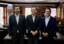 Recibe Bonilla al nuevo director nacional del Tec de Monterrey