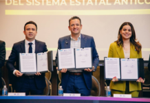 Firma Alcalde convenio con la Secretaría Ejecutiva del Sistema Estatal Anticorrupción