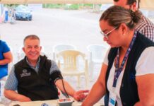 Realiza Pérez Pavía Ferias de la Salud en Meoqui