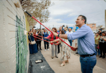 Inicia Bonilla programa Pinta tu escuela en Secundaria Técnica 32