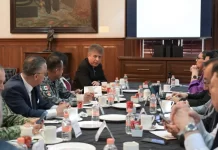 Se integra nuevo comandante de la V Zona Militar a la Mesa de Seguridad