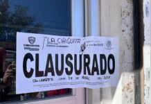 Realiza Gobernación Estatal 384 inspecciones y clausura 23 establecimientos durante la última semana
