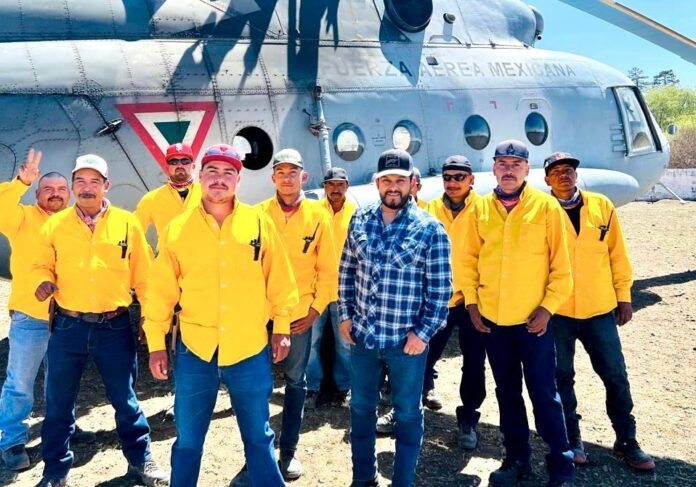 incendios combatientes