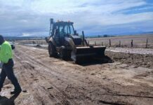 Atienden afectaciones en tramos carreteros ocasionadas por las recientes lluvias