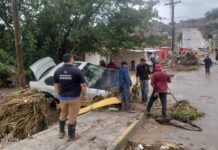 Evalúa autoridades de Protección Civil afectaciones ocasionadas por la lluvia en Ciudad Juárez