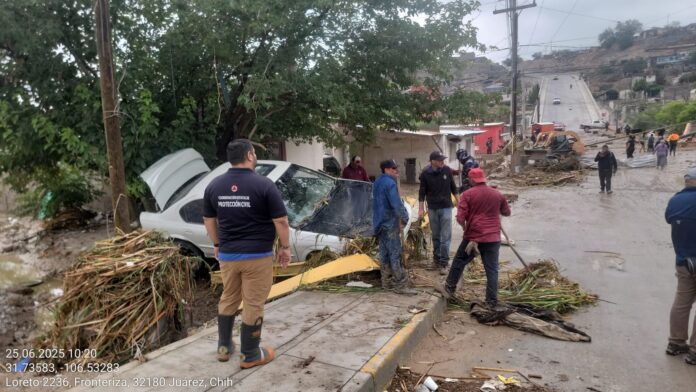 afectaciones lluvias juárez