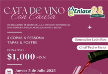 Invita Municipio a “Cata de Vinos con Causa” a beneficio de personas con distrofia muscular
