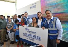 Entrega Estado apoyos a familias afectadas por lluvias en la zona norponiente de Ciudad Juárez
