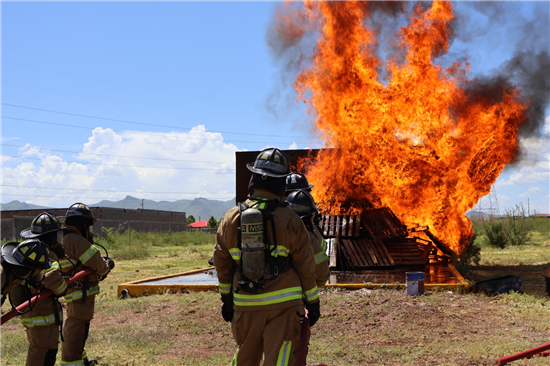 cadetes bomberos