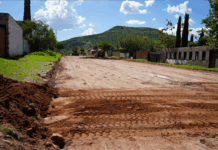 Inicia pavimentación de un tramo de la calle Tercera en seccional de El Charco