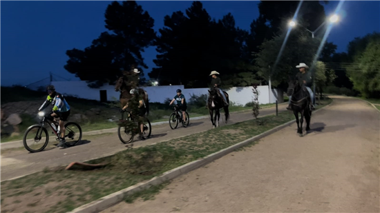 policía montada