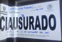 Realiza Gobernación Estatal 300 inspecciones y clausura 8 establecimientos durante la última semana