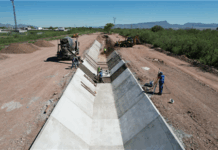 Construye Municipio segunda etapa de dren pluvial en la avenida Fuerza Aérea