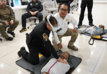 Capacitan a personal de la Unidad de Operaciones Aéreas en medicina táctica