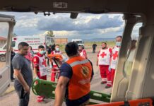 Realiza Gobierno del Estado el traslado aéreo de emergencia de una paciente con problema cardíaco