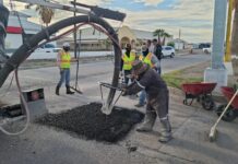 Suma Gobierno del Estado más de 62 mil baches reparados en territorio estatal