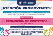 Invitan a participar en los foros de promoción de proyectos del Presupuesto Participativo 2026