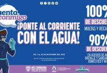 Lanza JMAS Chihuahua programa de descuentos “Ponte al Corriente con el Agua”